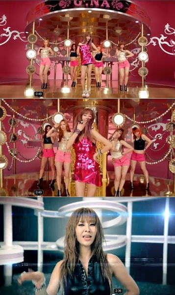 ⓒ가수 지나 '탑걸' 뮤직비디오 