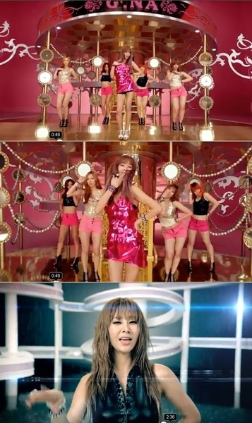 가수 지나 신곡 '탑걸' 뮤직비디오