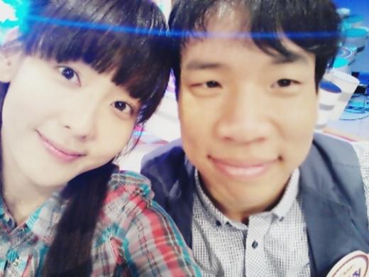 다나(왼쪽)와 오지헌 ⓒ출처= 다나 트위터