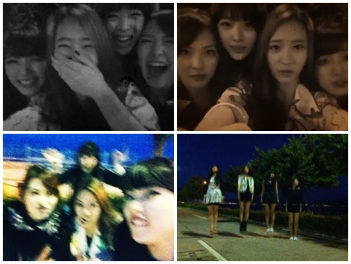 ⓒ출처= 지영 트위터, 수지 트위터, 크리스탈 미투데이, 설리 미투데이