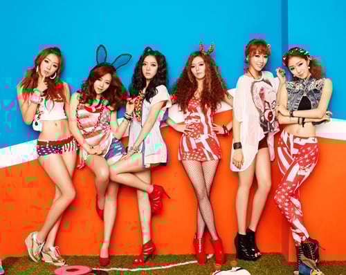 그룹 달샤벳 ⓒ사진=해피페이스 제공 
