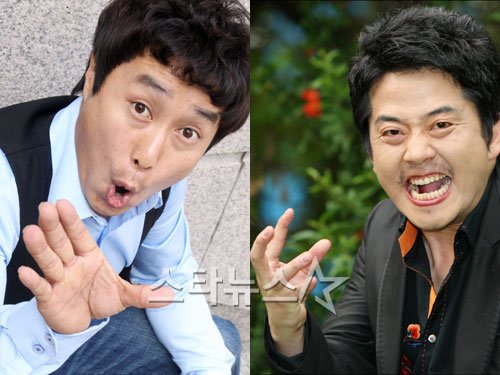김병만(왼쪽)과 김준호 ⓒ머니투데이 스타뉴스