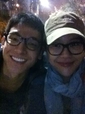 배우 정석원(왼쪽)과 가수 백지영 커플 ⓒ사진=백지영 트위터