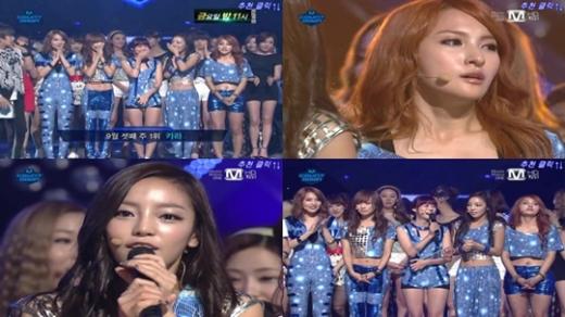 카라 ⓒ사진=Mnet '엠카운트다운' 방송화면 