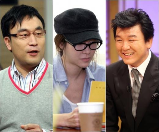 (왼쪽부터)이혁재, 이지아, 주병진 ⓒ사진=머니투데이 스타뉴스, MBC 