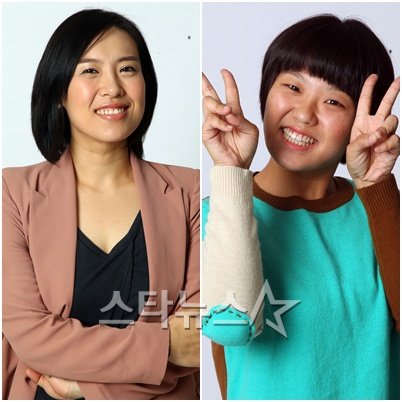 '헬스걸' 이희경(왼쪽)-권미진 ⓒ임성균 기자 tjdrbs23@