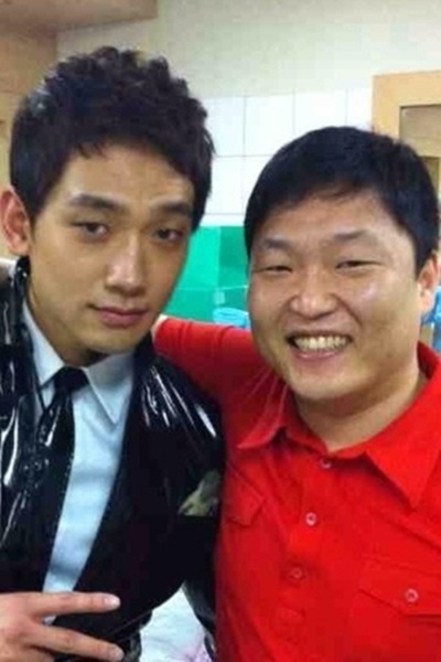 비(왼쪽)와 싸이 ⓒ출처= 싸이 미투데이