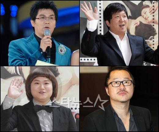 (왼쪽위부터 시계방향)김용만, 정형돈, 지상렬, 김신영 ⓒ사진=스타뉴스 