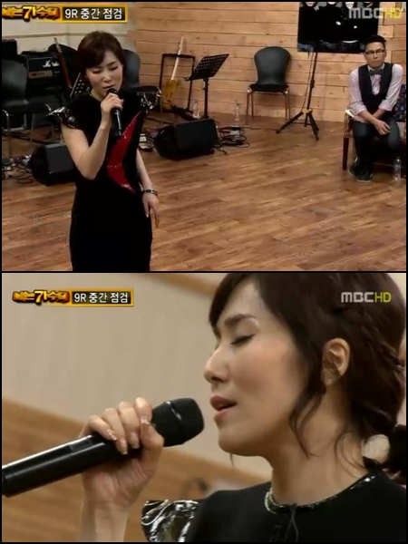 가수 장혜진 ⓒ사진=MBC '우리들의 일밤-나는 가수다' 방송화면