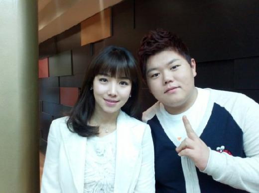 ↑배우 이유리(왼쪽)과 김도현   ⓒ출처=김도현 트위터