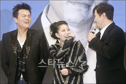 박진영(왼쪽부터), 보아, 양현석 ⓒ사진=이기범 기자 