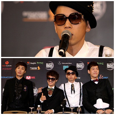 2011 MAMA 기자회견에 참석한 울랄라세션 <사진제공=CJ E&M>