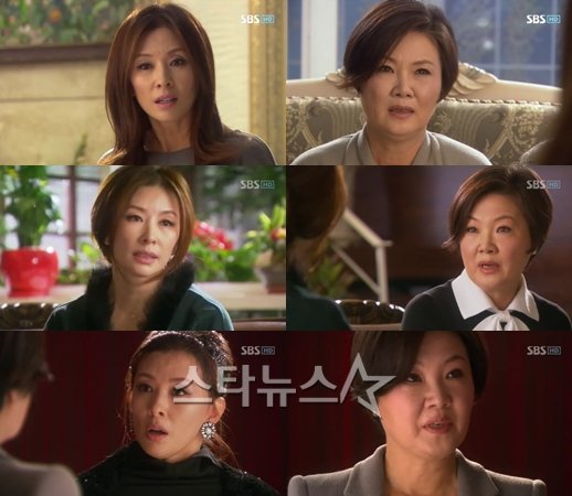 '천일의약속' 이미숙 김해숙ⓒ사진=SBS 화면 캡쳐