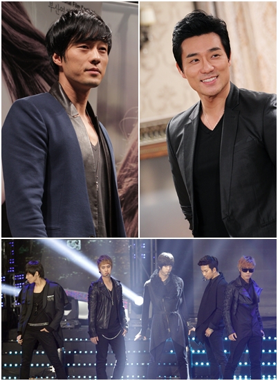 사진 왼쪽 위부터 소지섭, 이태곤, 엠블랙 ⓒ머니투데이 스타뉴스