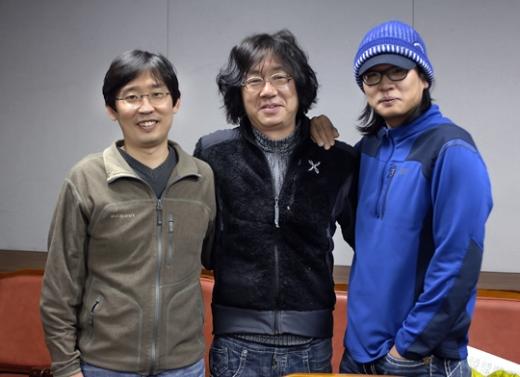(왼쪽부터)김재영PD, 송인혁 촬영감독, 김진만PD ⓒ사진=MBC 