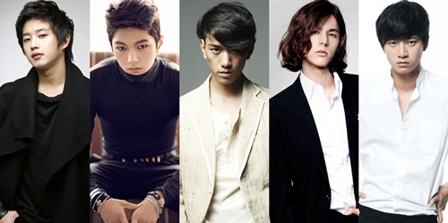 (왼쪽부터) 김민석, 엘(인피니트), 성준, 이현재, 유민규ⓒ사진=tvN 제공