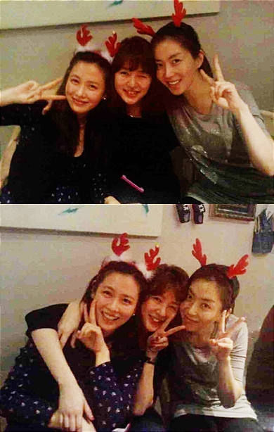 배우 손예진, 윤은혜, 송윤아(왼쪽부터 차례로)ⓒ출처=손예진 미투데이