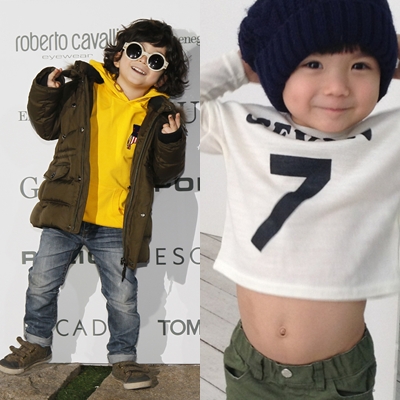 아역배우 문메이슨(왼쪽)과 동생 문메이빈. ⓒ출처=문메이슨 미니홈피