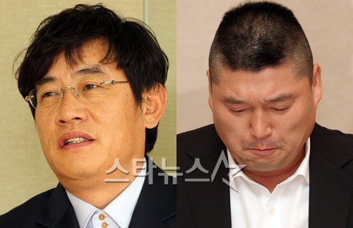 이경규(왼쪽)와 강호동 ⓒ스타뉴스