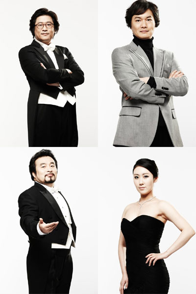 심사위원 서희태, 이경재, 멘토 한경미, 조용갑(왼쪽 위부터 시계방향) <사진=tvN>