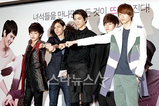 tvN '닥치고 꽃미남밴드' 출연진 ⓒ사진=이기범 기자 
