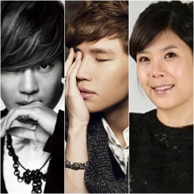 세븐(왼쪽부터), 케이윌, 린 