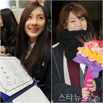 오하영(왼쪽)과 케미