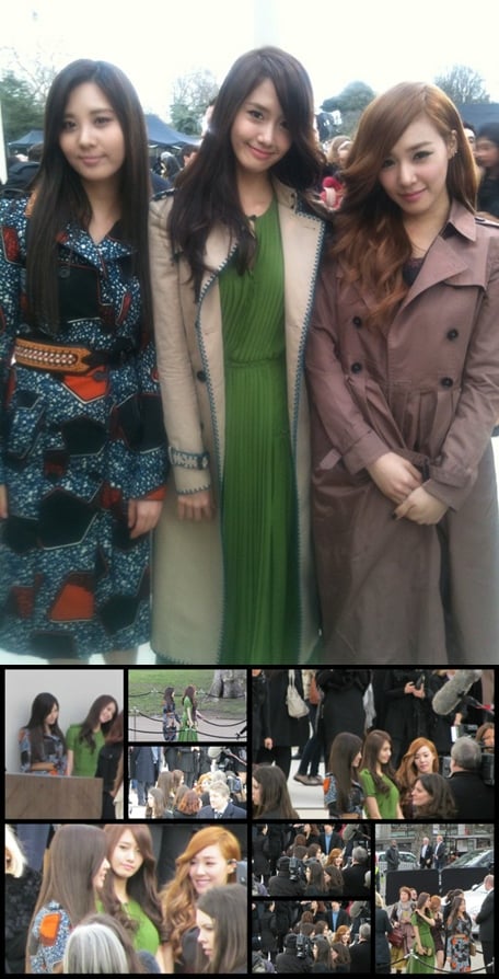 (왼)서현,윤아,티파니  출처 = 온라인 커뮤니티