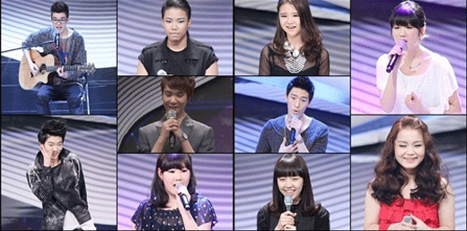 'K팝스타' 톱10 <사진=SBS>