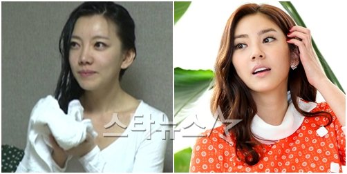 '프런코4' 도전자 기윤하, 가수 손담비(좌측부터) ⓒ사진='프런코4' 영상화면(좌), 홍봉진 기자(우)