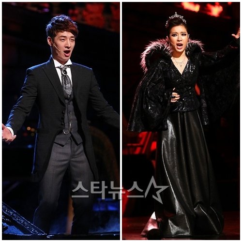 '오페라스타2012' 손호영(좌) 박기영(우) ⓒ사진=남윤호 인턴기자