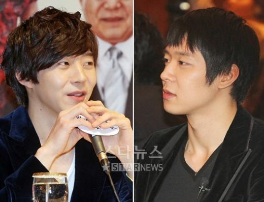 박유환(왼쪽)과 박유천 형제 ⓒ사진=스타뉴스 