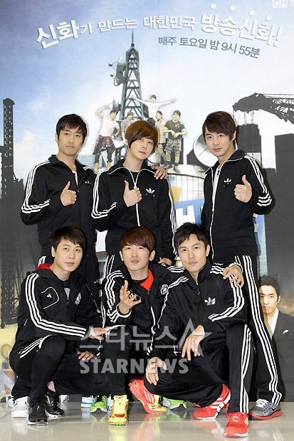 신화의 에릭 신혜성 전진 김동완 이민우 앤디(왼쪽 위부터 시계방향) ⓒ사진=이기범 기자 