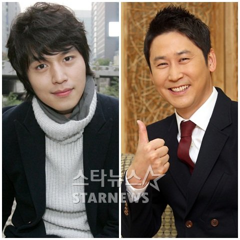 SBS 예능프로그램 '강심장' 새 MC로 확정된 배우 이동욱(왼쪽)-신동엽 ⓒ임성균 홍봉진 기자 tjdrbs23@