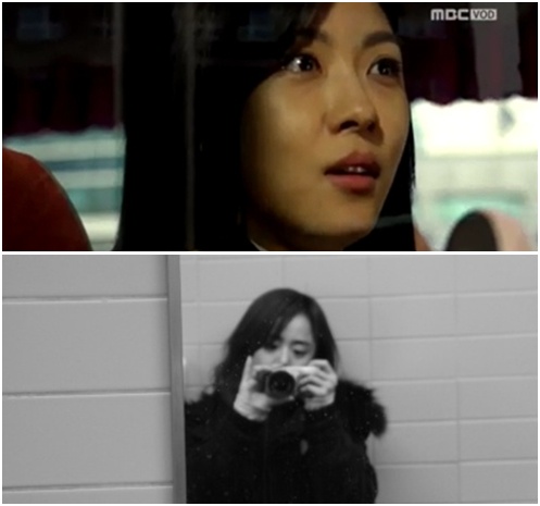 하지원(위, MBC 캡처)과 문근영(미니 홈페이지 캡처)