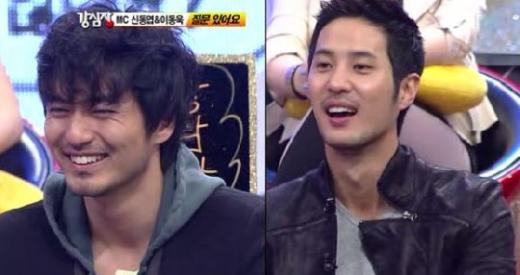 이진욱·김지석ⓒ출처=SBS '강심장' 방송화면