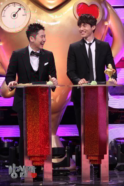 신동엽(왼쪽)과 이동욱 ⓒ사진=SBS