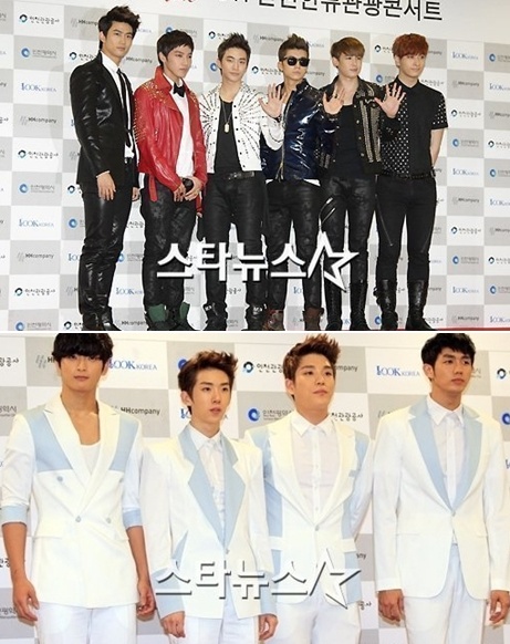 2PM(위)와 2AM ⓒ스타뉴스