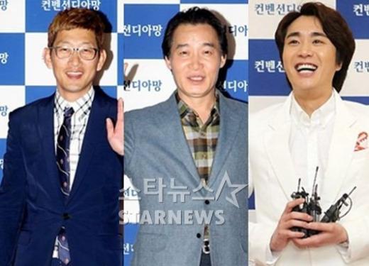 (맨 왼쪽부터) 김창렬,독고영재,조성모 ⓒ사진= 홍봉진 기자 honggga@