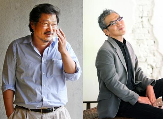 '다른 나라에서' 홍상수 감독, '돈의 맛' 임상수 감독.