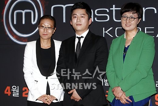 \'마스터셰프 코리아\'의 김소희, 강레오, 노희영 심사위원(왼쪽부터) ⓒ사진=안은나 인턴기자