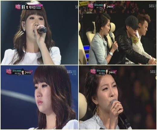 <화면캡처=SBS '일요일이 좋다-K팝스타'>