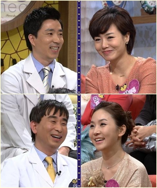 (위) 김종윤-박은진 부부, 표진인-김수진 부부 ⓒ사진=SBS 