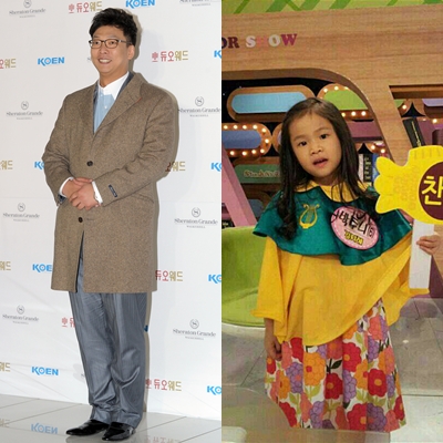 박준형(왼쪽)과 그의 딸 박주니. ⓒ출처=최준필 인턴기자(왼쪽), 박준형 미투데이