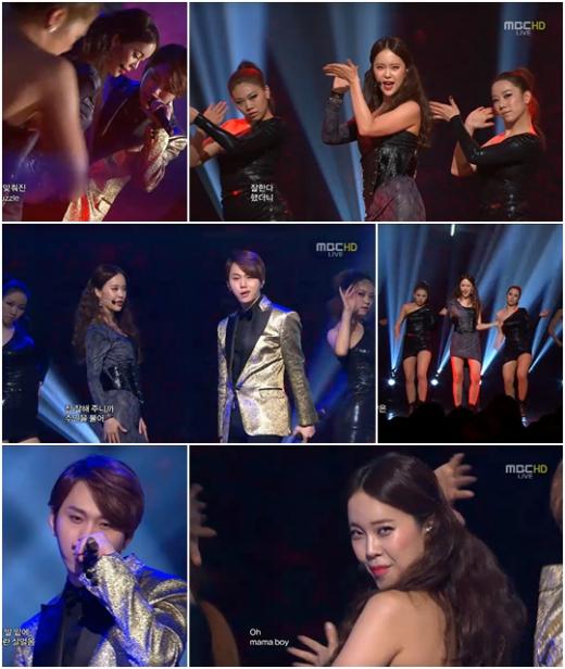 Baek Ji Young gives a sexy comeback performance with B2ST’s Jun Hyung