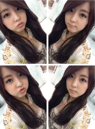 4MUNITE’s Kwon So Hyun shares a decalcomania photo of her dazzling self
