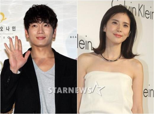 지성(사진 왼쪽)과 이보영 ⓒ머니투데이 스타뉴스