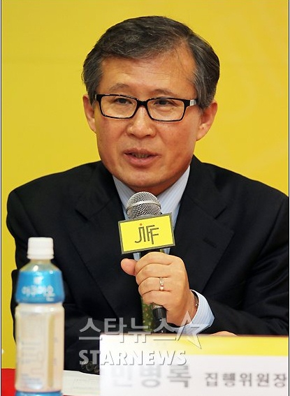 민병록 전주국제영화제 집행위원장 ⓒ임성균 기자
