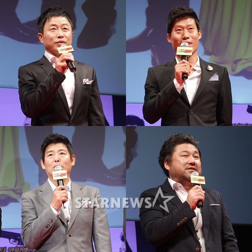 (왼쪽위부터 시계방향)배우 이문식,유해진,고창석,성동일 ⓒ스타뉴스