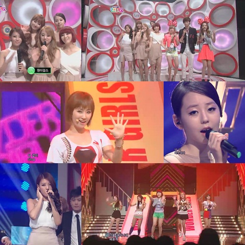 원더걸스 <화면캡처=SBS '인기가요'>